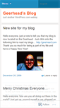Mobile Screenshot of geerhead.wordpress.com