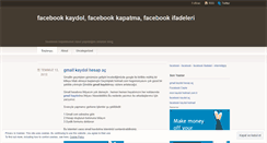 Desktop Screenshot of facebookkapatma.wordpress.com