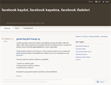 Tablet Screenshot of facebookkapatma.wordpress.com