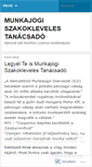 Mobile Screenshot of munkajogiszakoklevelestanacsado.wordpress.com