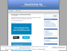 Tablet Screenshot of geschichtekp.wordpress.com