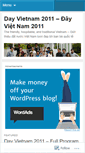 Mobile Screenshot of dayvietnam2011.wordpress.com