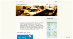 Desktop Screenshot of clioandcalvin.wordpress.com