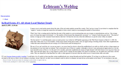 Desktop Screenshot of erbteam.wordpress.com