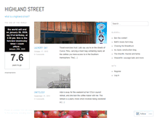 Tablet Screenshot of highlandstreet.wordpress.com