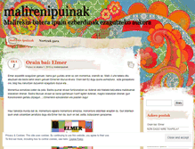 Tablet Screenshot of malirenipuinak.wordpress.com