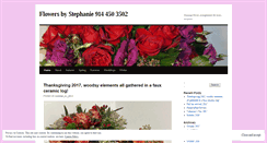 Desktop Screenshot of flowersbystephanie.wordpress.com