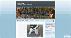 Desktop Screenshot of anzurterrier.wordpress.com