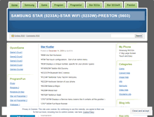 Tablet Screenshot of mysamsung.wordpress.com