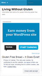 Mobile Screenshot of livingwithoutgluten123.wordpress.com
