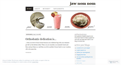 Desktop Screenshot of jawnomnom.wordpress.com