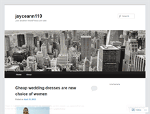 Tablet Screenshot of jayceann110.wordpress.com