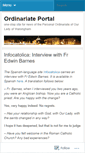 Mobile Screenshot of ordinariateportal.wordpress.com