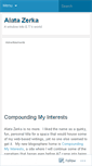 Mobile Screenshot of alatazerka.wordpress.com