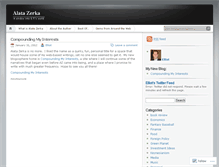 Tablet Screenshot of alatazerka.wordpress.com