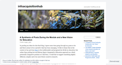 Desktop Screenshot of infoacquisitionhub.wordpress.com