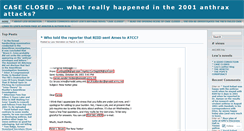 Desktop Screenshot of caseclosedbylewweinstein.wordpress.com