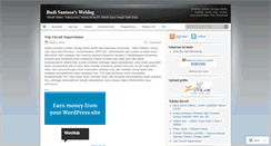 Desktop Screenshot of budi54n.wordpress.com