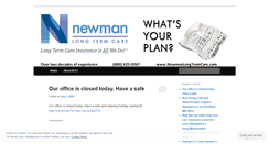Desktop Screenshot of newmanltc.wordpress.com