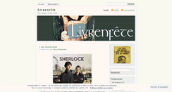 Desktop Screenshot of livrenfete.wordpress.com