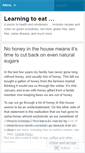 Mobile Screenshot of learningtoeat.wordpress.com