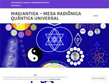 Tablet Screenshot of magiantiga.wordpress.com