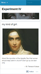 Mobile Screenshot of experimentiv.wordpress.com