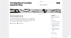 Desktop Screenshot of crumblieraquarium.wordpress.com