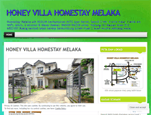 Tablet Screenshot of honeyvilla.wordpress.com