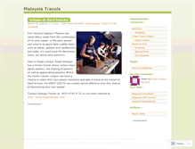 Tablet Screenshot of gomalaysia.wordpress.com