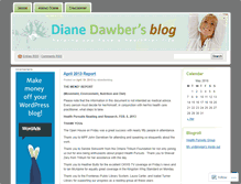 Tablet Screenshot of ddawberblog.wordpress.com