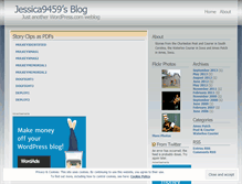 Tablet Screenshot of jessica9459.wordpress.com