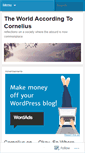 Mobile Screenshot of corneliusatloppers.wordpress.com