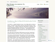 Tablet Screenshot of corneliusatloppers.wordpress.com