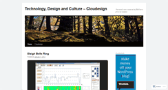 Desktop Screenshot of cloudesign.wordpress.com