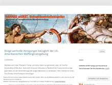 Tablet Screenshot of hanneswurst.wordpress.com