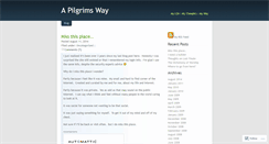 Desktop Screenshot of apilgrimsway.wordpress.com