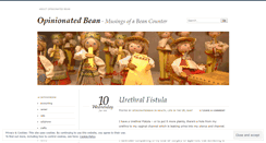 Desktop Screenshot of opinionatedbean.wordpress.com