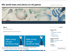 Tablet Screenshot of nfsnewzandwiiadvicrdangiel.wordpress.com