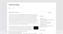 Desktop Screenshot of elizbefvvb.wordpress.com