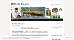 Desktop Screenshot of obatherbaldispepsiablog.wordpress.com