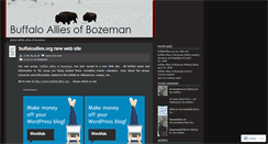 Desktop Screenshot of bozemanactivist.wordpress.com