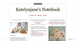 Desktop Screenshot of katelynjane.wordpress.com