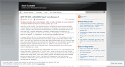 Desktop Screenshot of jackhammer.wordpress.com