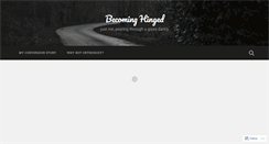 Desktop Screenshot of becominghinged.wordpress.com