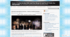 Desktop Screenshot of datinisitraditii.wordpress.com