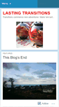 Mobile Screenshot of lastingtransitions.wordpress.com