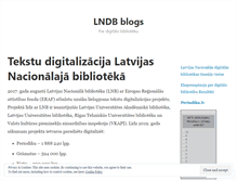 Tablet Screenshot of lndb.wordpress.com