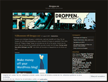 Tablet Screenshot of internetdroppen.wordpress.com