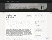 Tablet Screenshot of leapfromthelionshead.wordpress.com